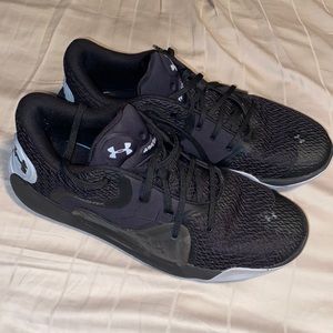 Under Armour Spawn 2 Basketball Shoes Black Size 12.5
